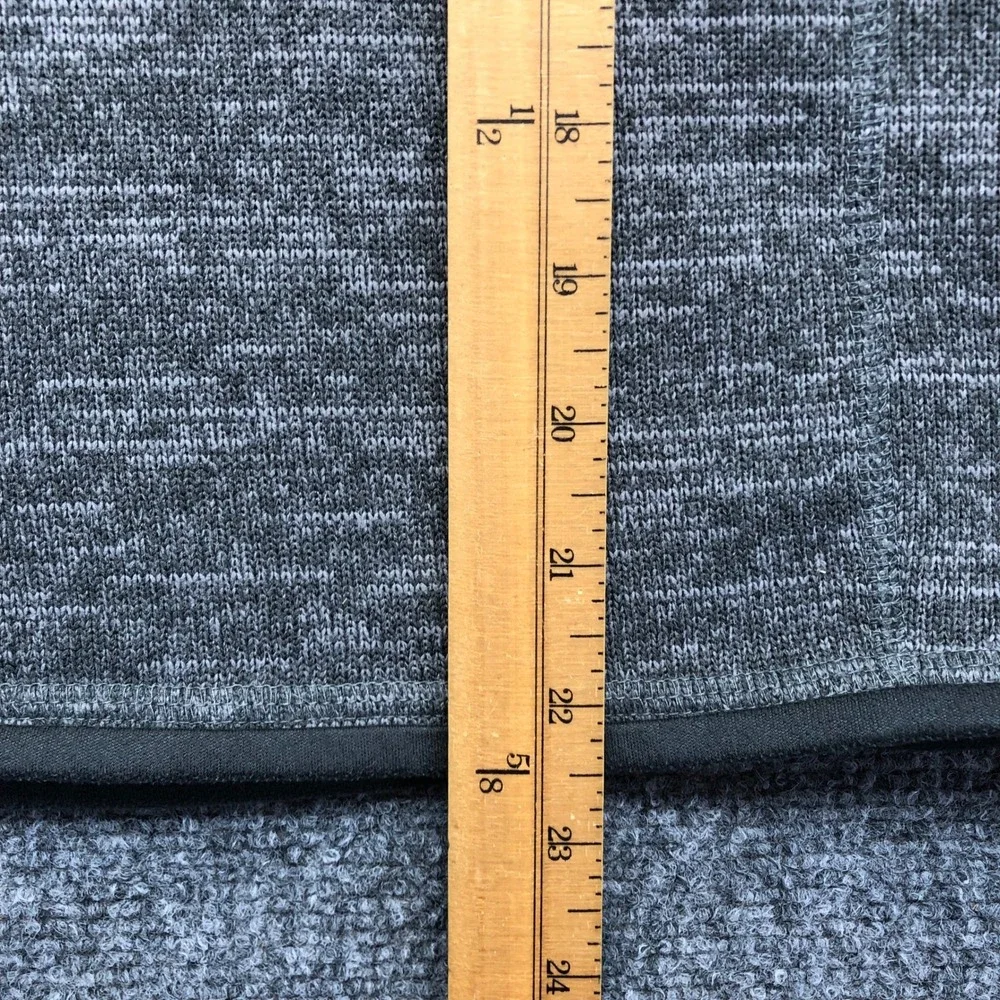 Patagonia Kids Better Sweater 1/4 Zip Fleece Pullover Gray Heather Size L 12